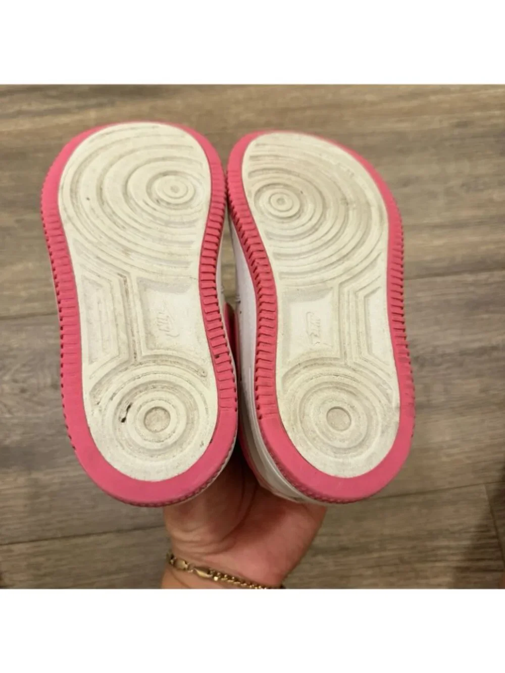 Nike Air Force 1 Low Easy on Preschool Girls Size 12c  Leather